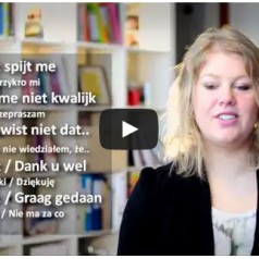 Lekcja 6 – nauka holenderskiego z popolsku.tv – Holandia [wideo]
