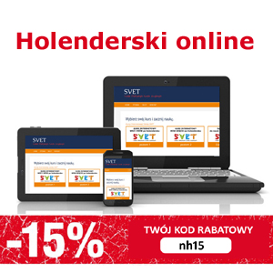 15 procent rabatu na kurs holenderskiego